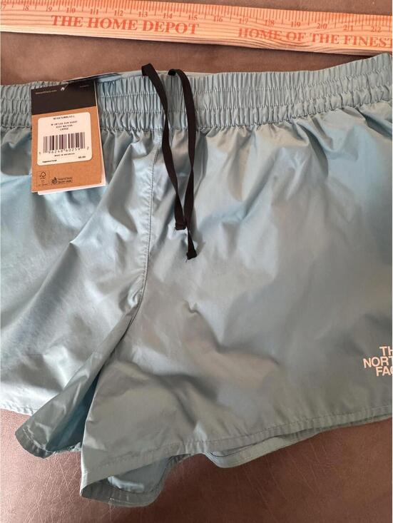 The North Face Running Shorts Womens Large Blue Limitless Reflective Athletic - Picture 5 of 8